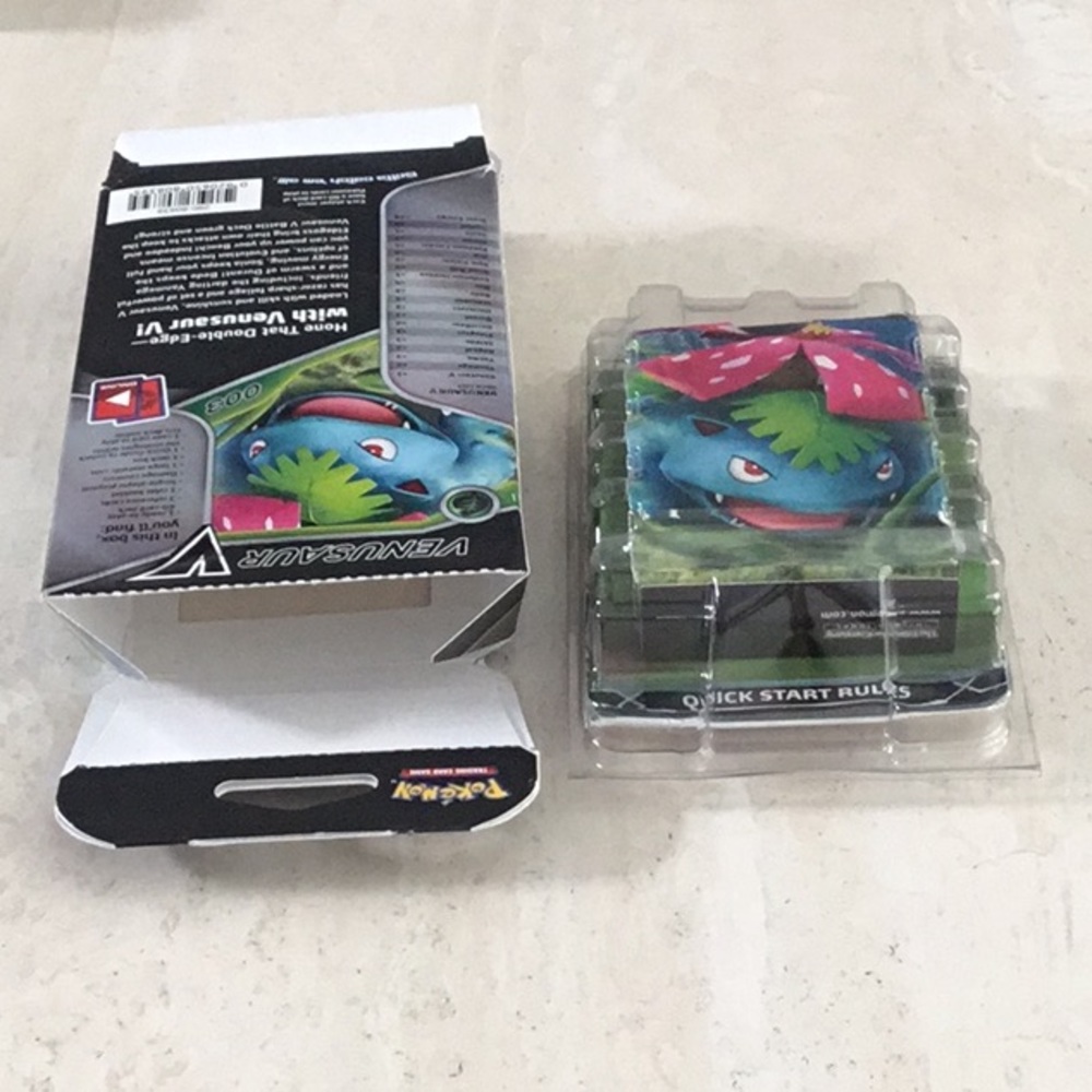 Pokemon Venusaur 2018 V Battle Theme Deck Box Pokemon Cards Authentic TCG - Picture 13 of 14